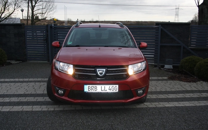 Dacia Logan cena 21600 przebieg: 153182, rok produkcji 2014 z Stary Sącz małe 172